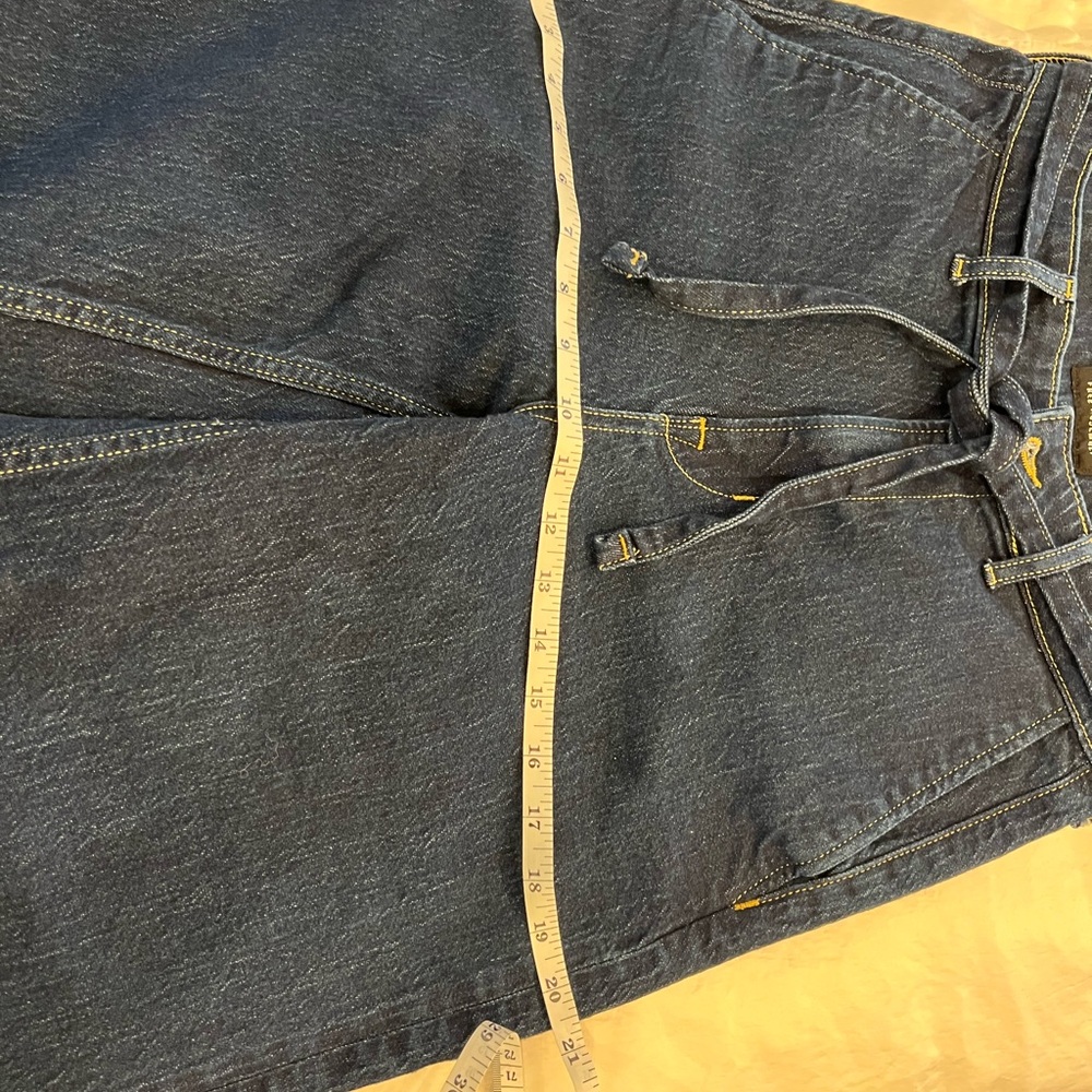 NWOT Free Assembly Denim Trouser Jeans - Picture 4 of 9